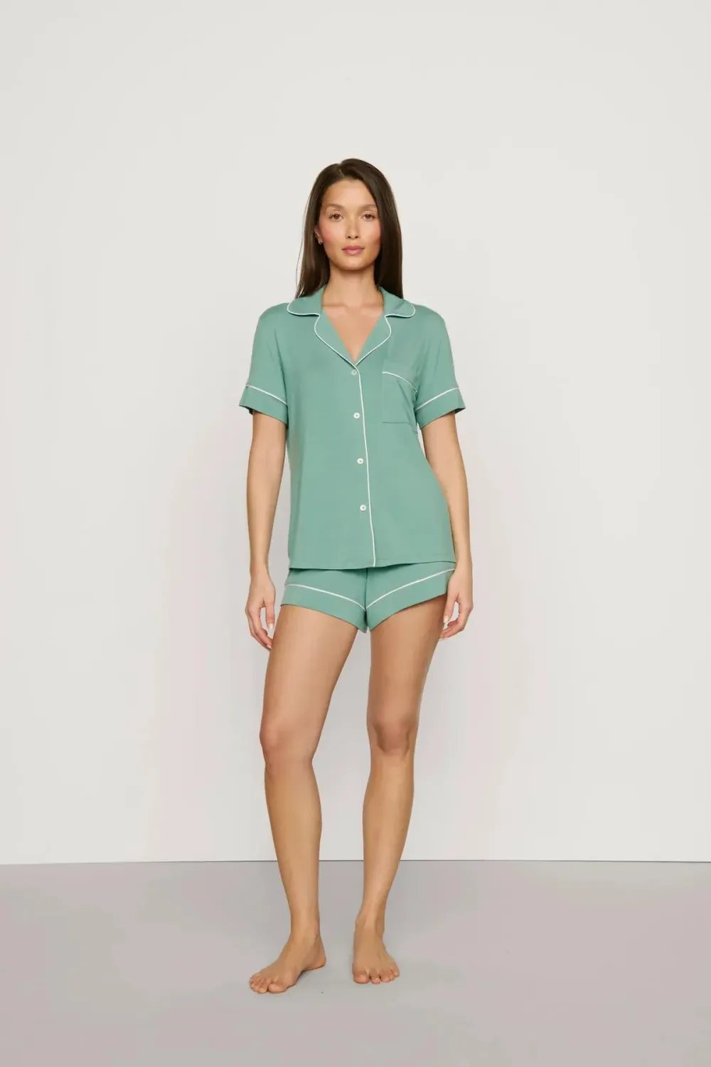 Gisel Relaxed Short PJ- Seagrass