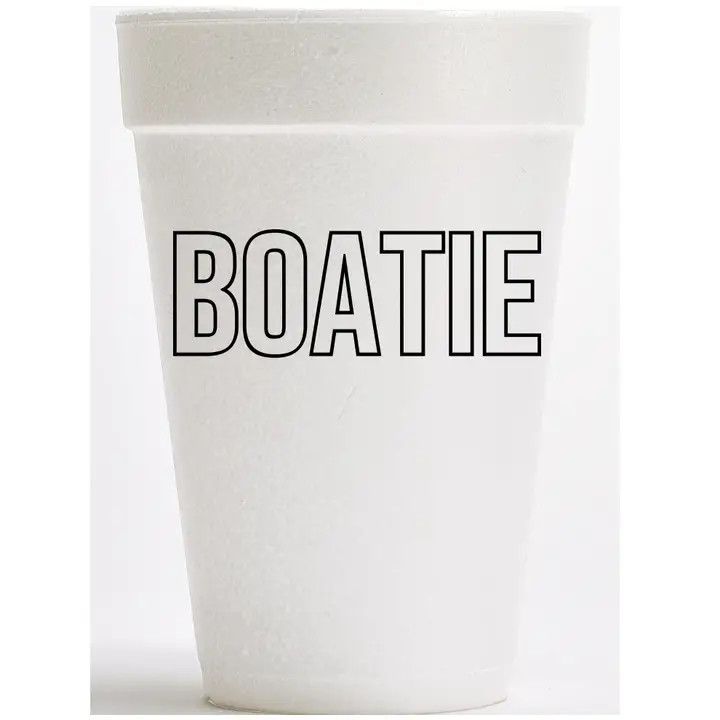 "Boatie" Styrofoam Cups