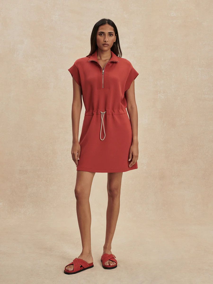 Avaya Half Zip Dress - Bossa Nova