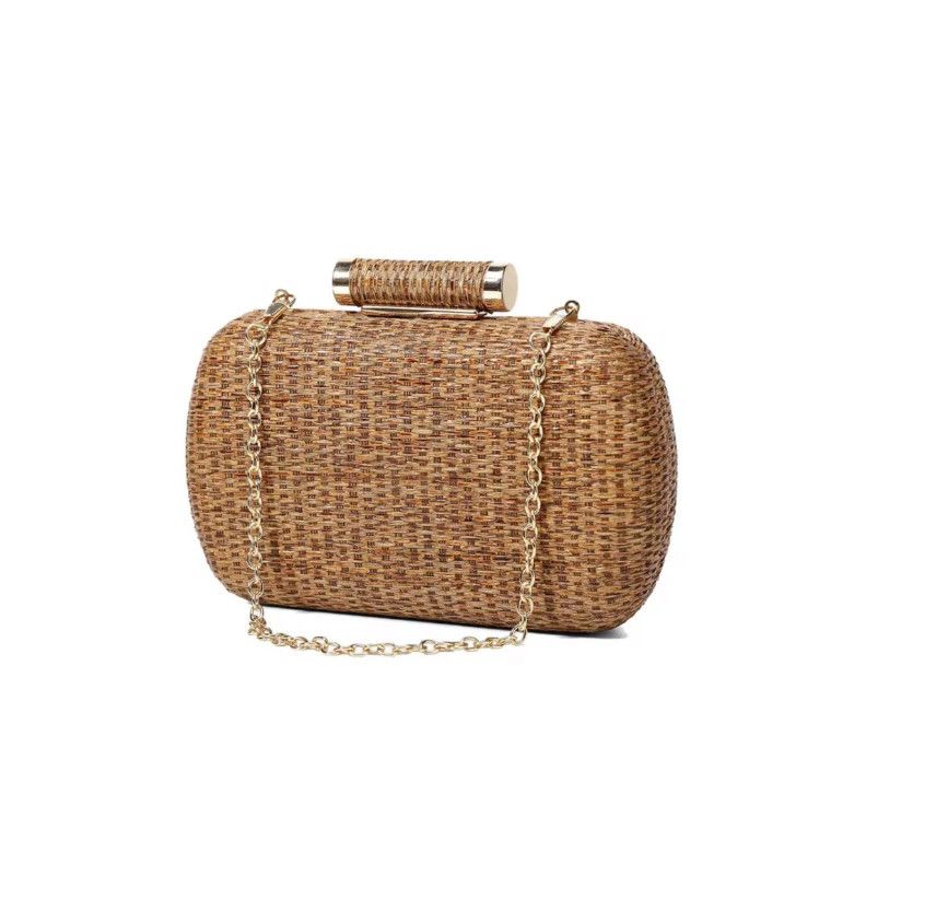 Bermuda Clutch- Dark Brown