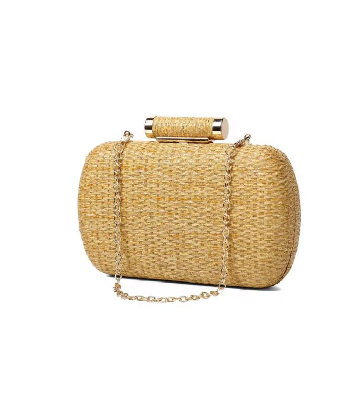 Bermuda Clutch- Tan