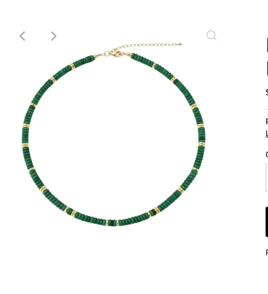 Portofino Collar- Emerald