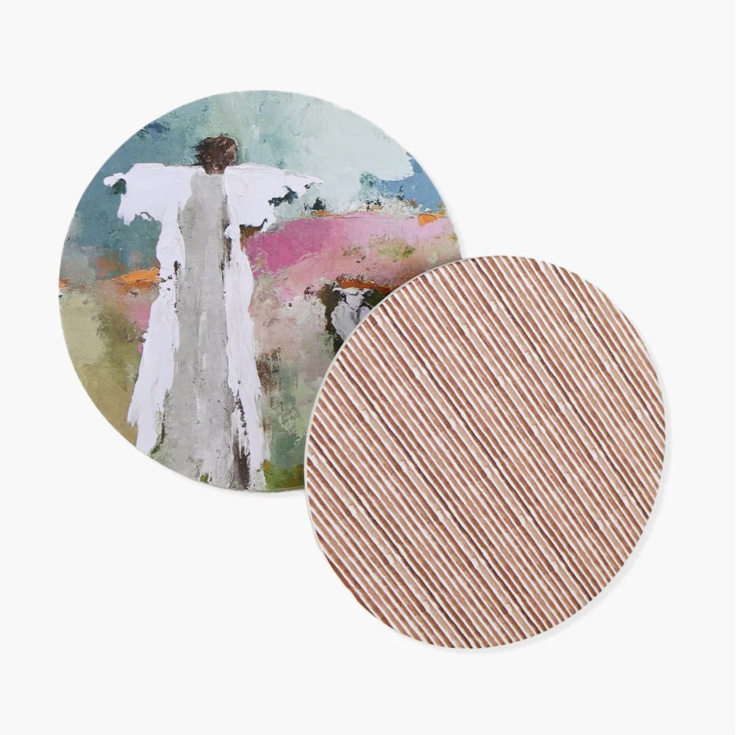 There by Faith Coasters