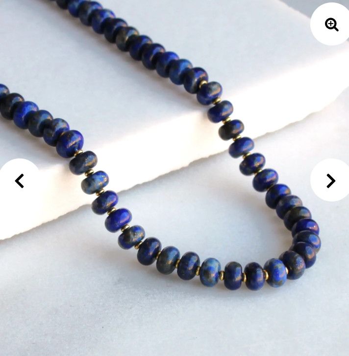 Midnight Skies Lapis Necklace