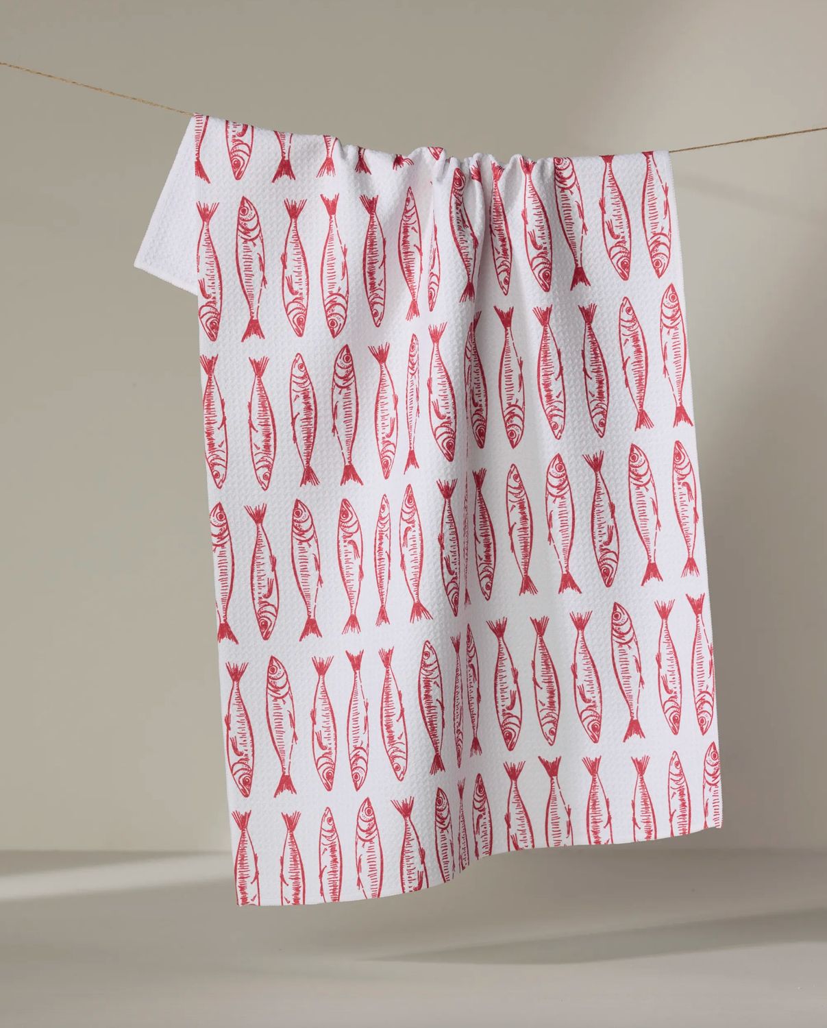 Sardine Stripes Tea Towel