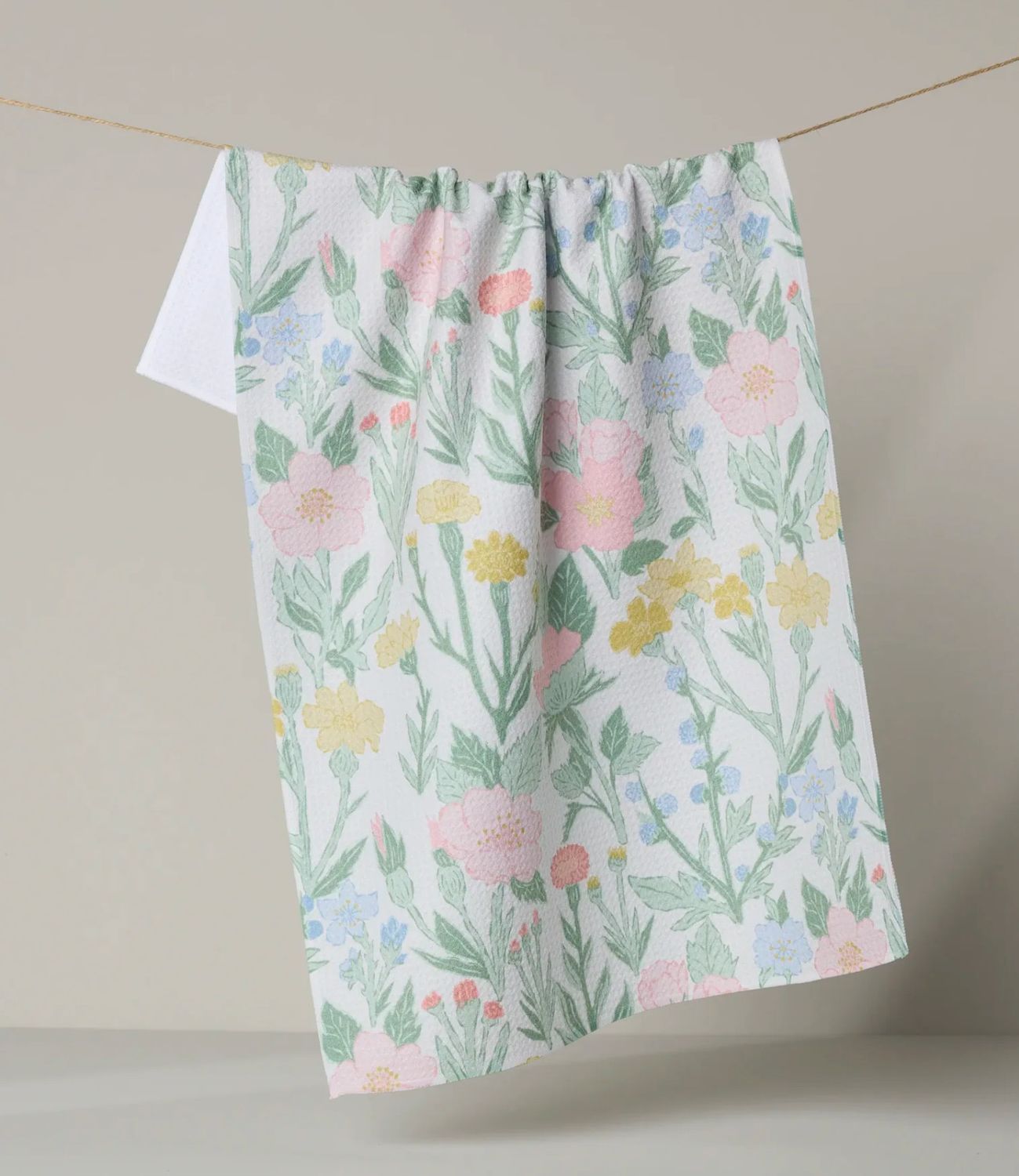 Wildflowers in Bloom Tea Towel