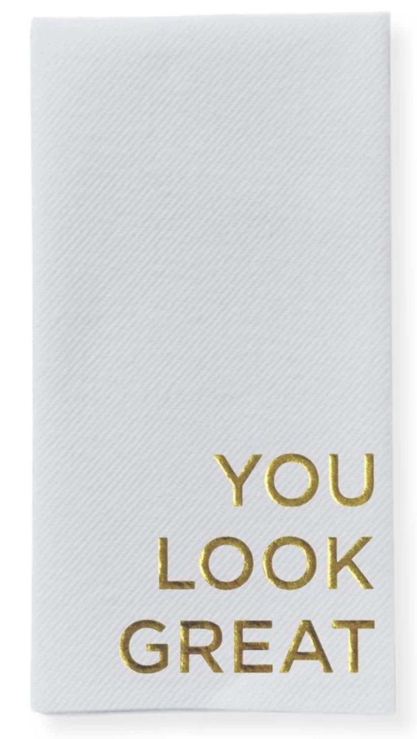 "You Look Great" Guest Towel