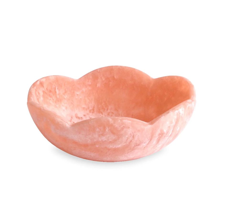 Resin Amelia Mini Bowl - Peach
