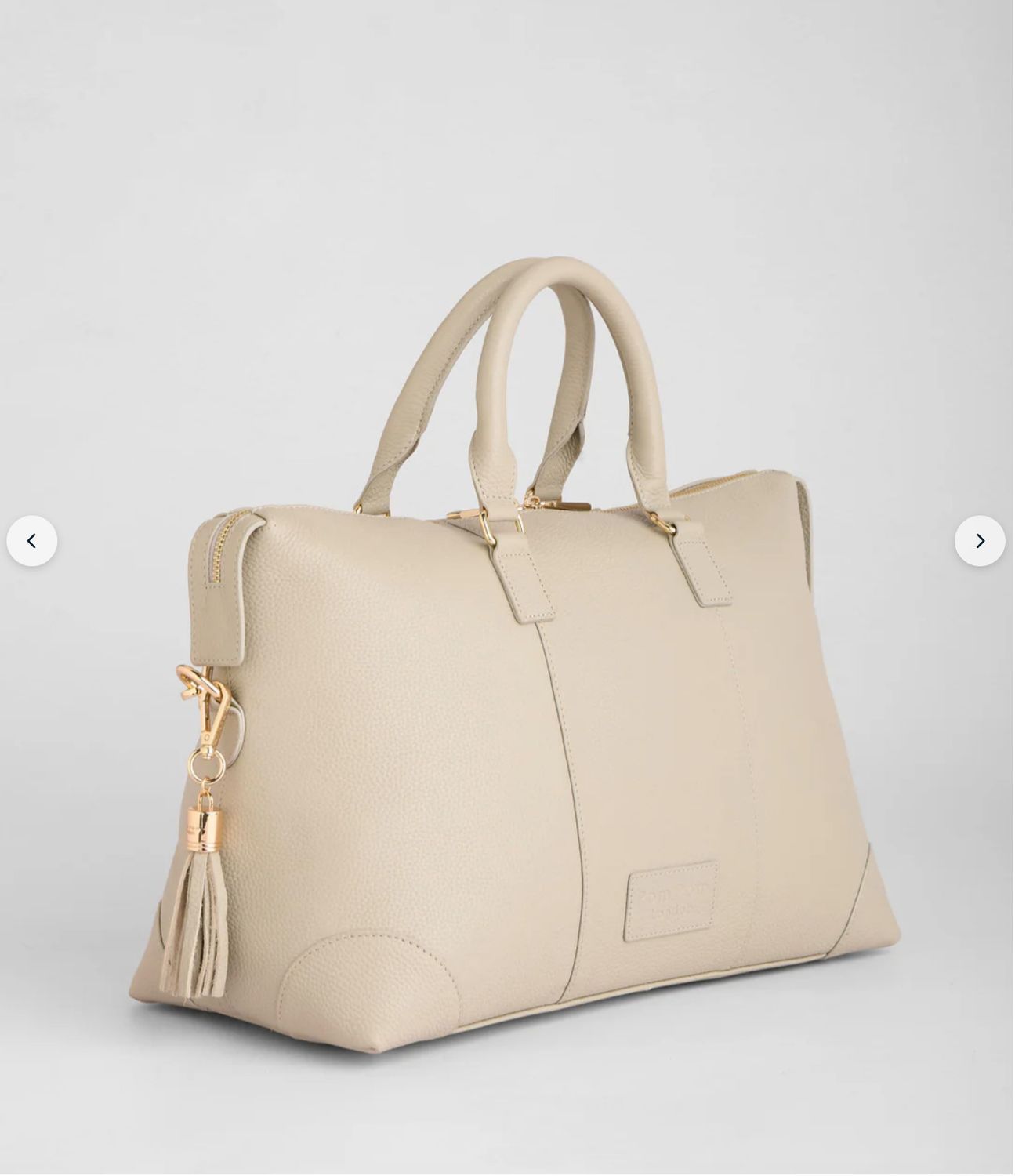 London Travel Bag Stone