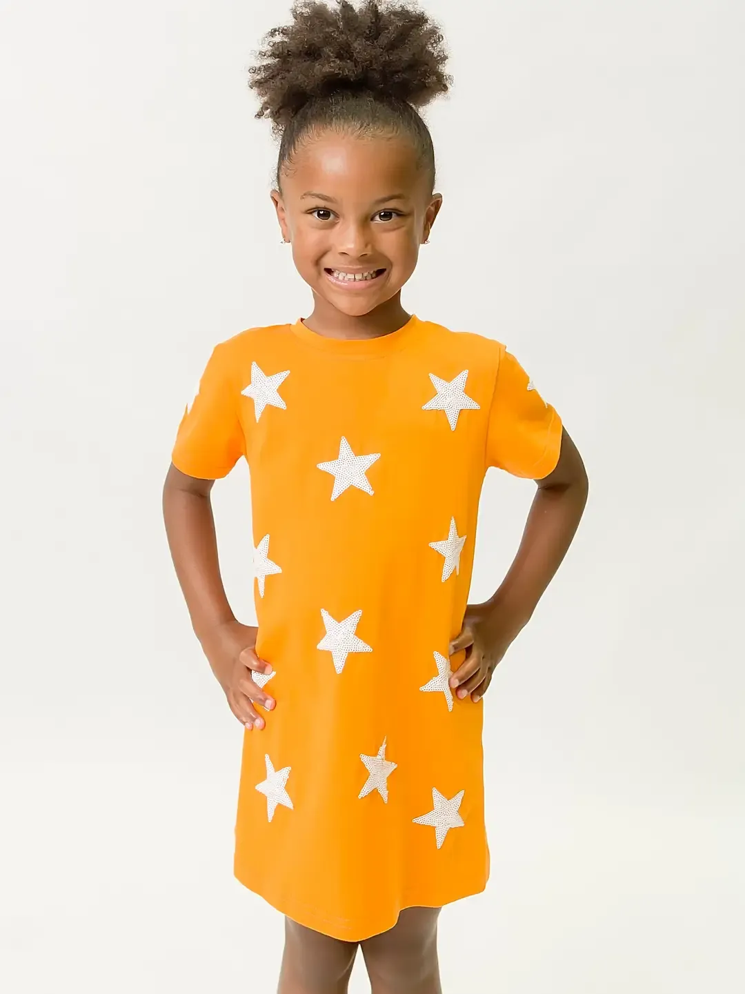 ORANGE STAR DRESS 
