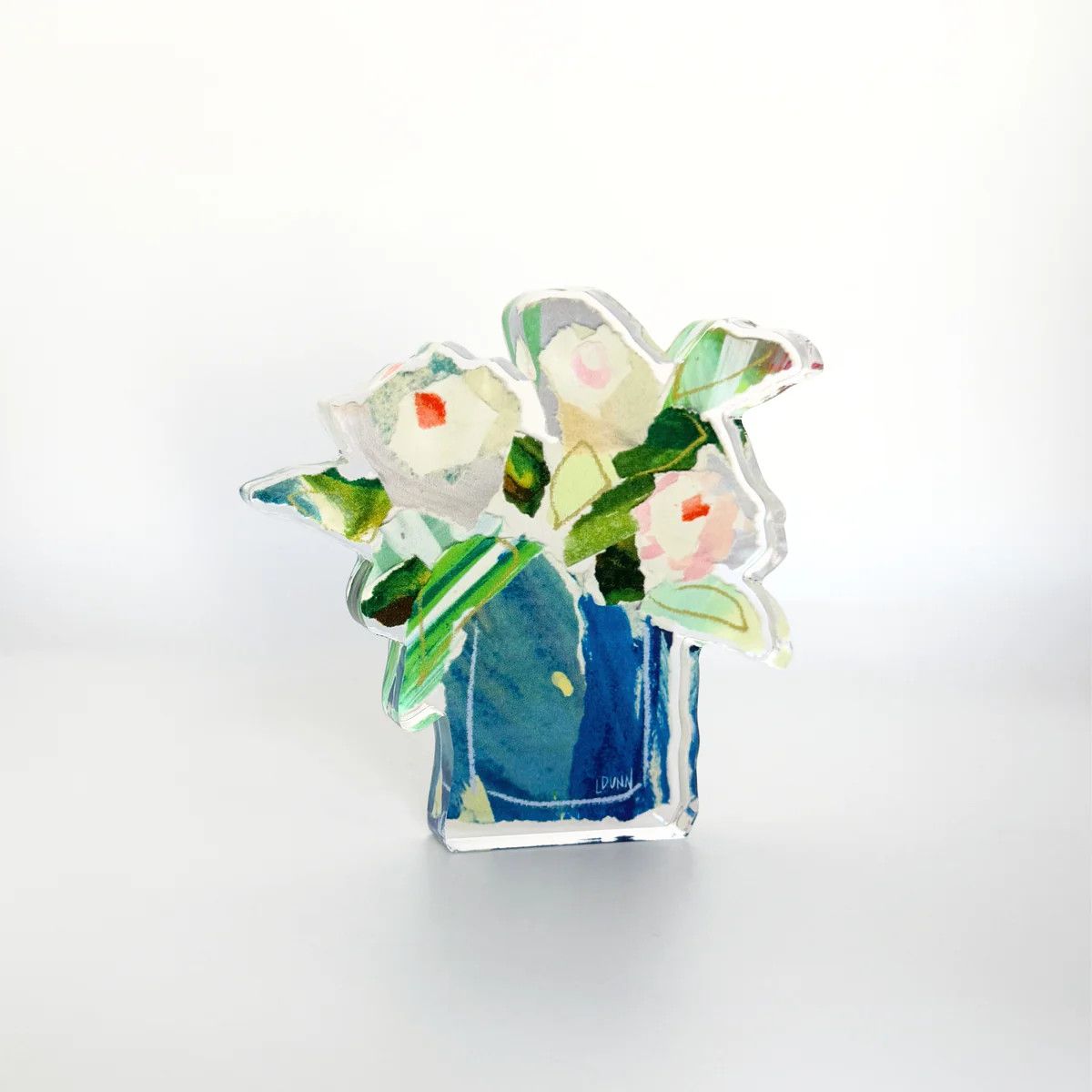 Fresh Cut Blooms Acrylic Bitty Block