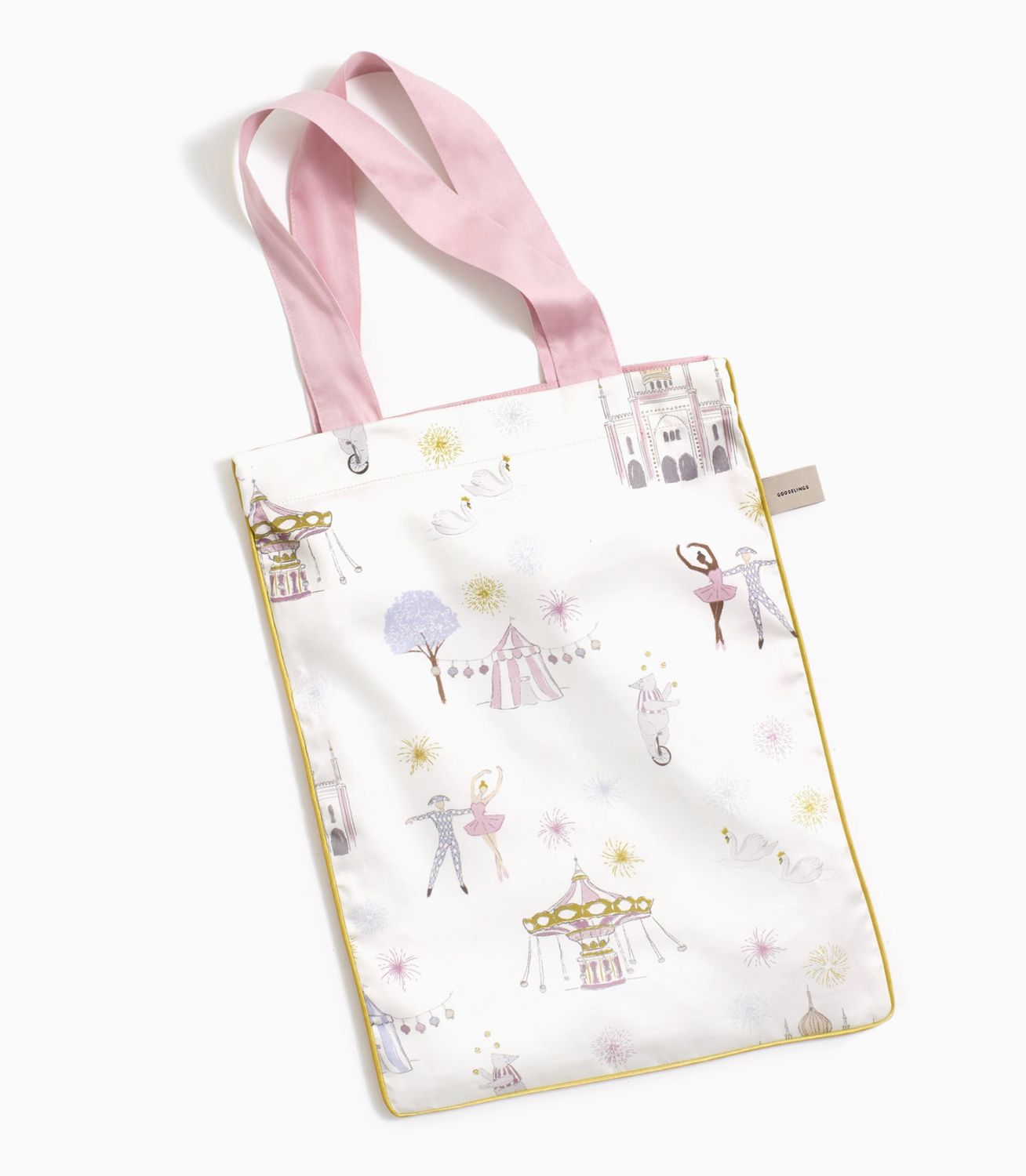 Adventures in Wonderland Crib Sheet, Rose