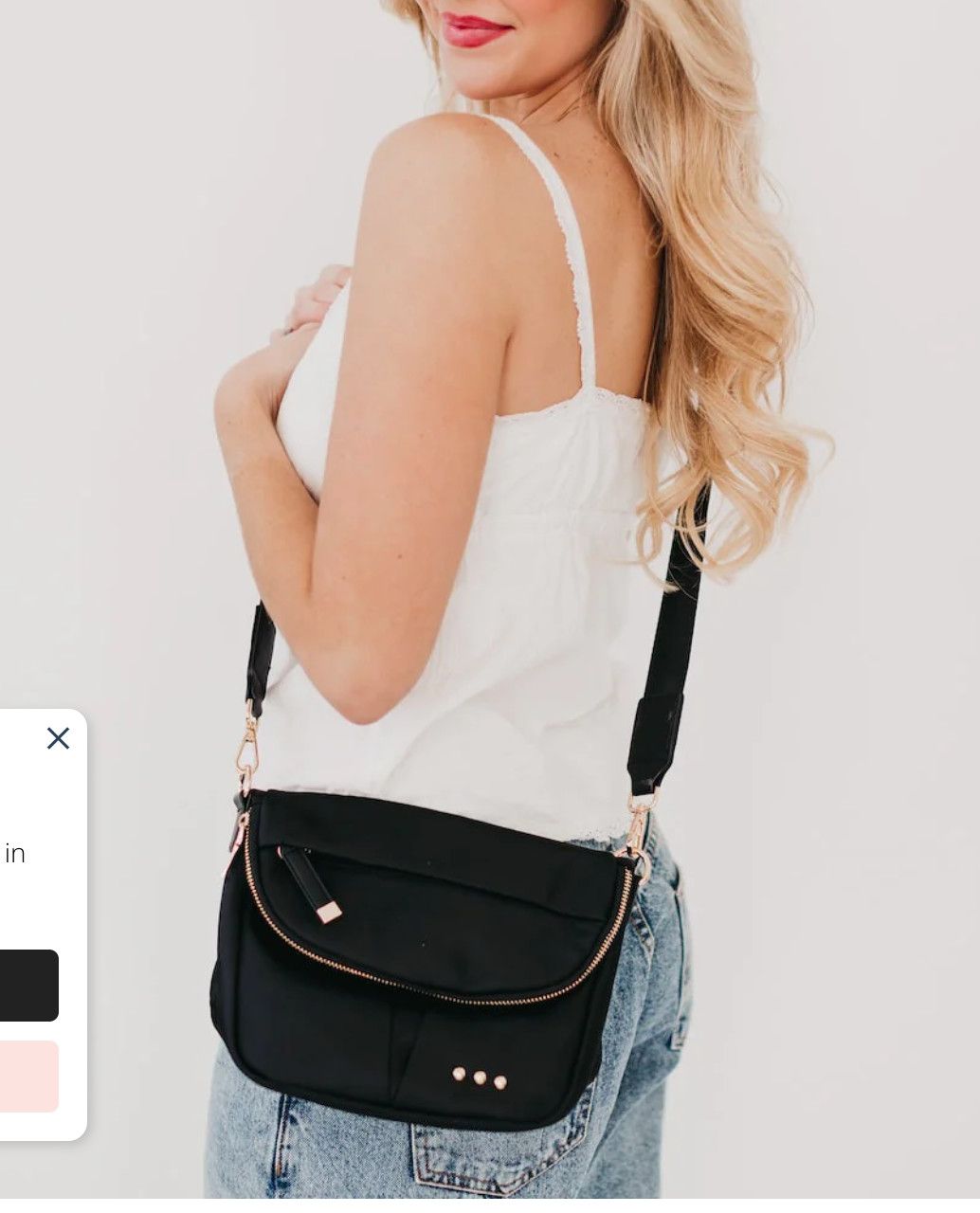 Tilly Crossbody Bag-Black