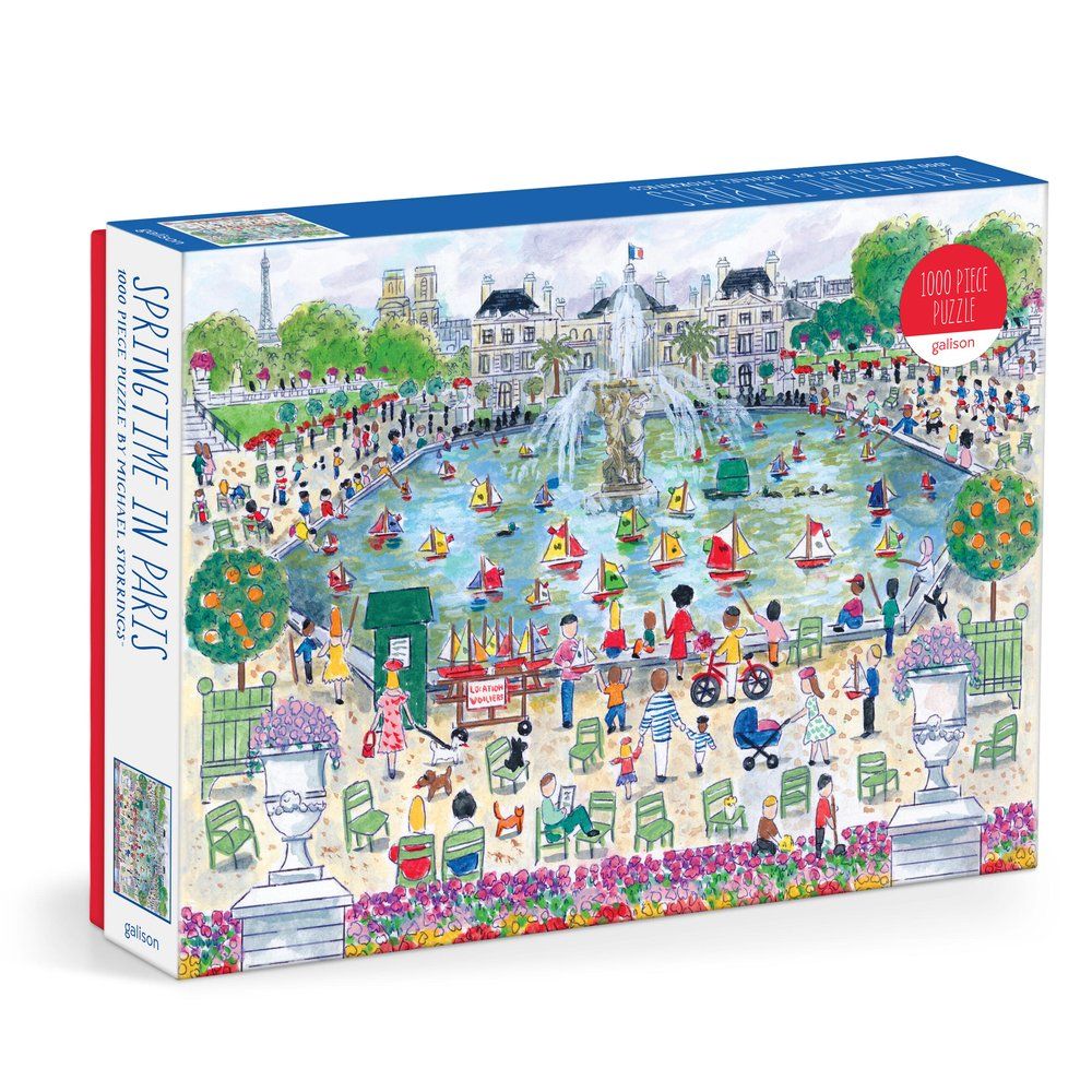 Michael Storrings Spring In Paris 1000 Piece Puzzle