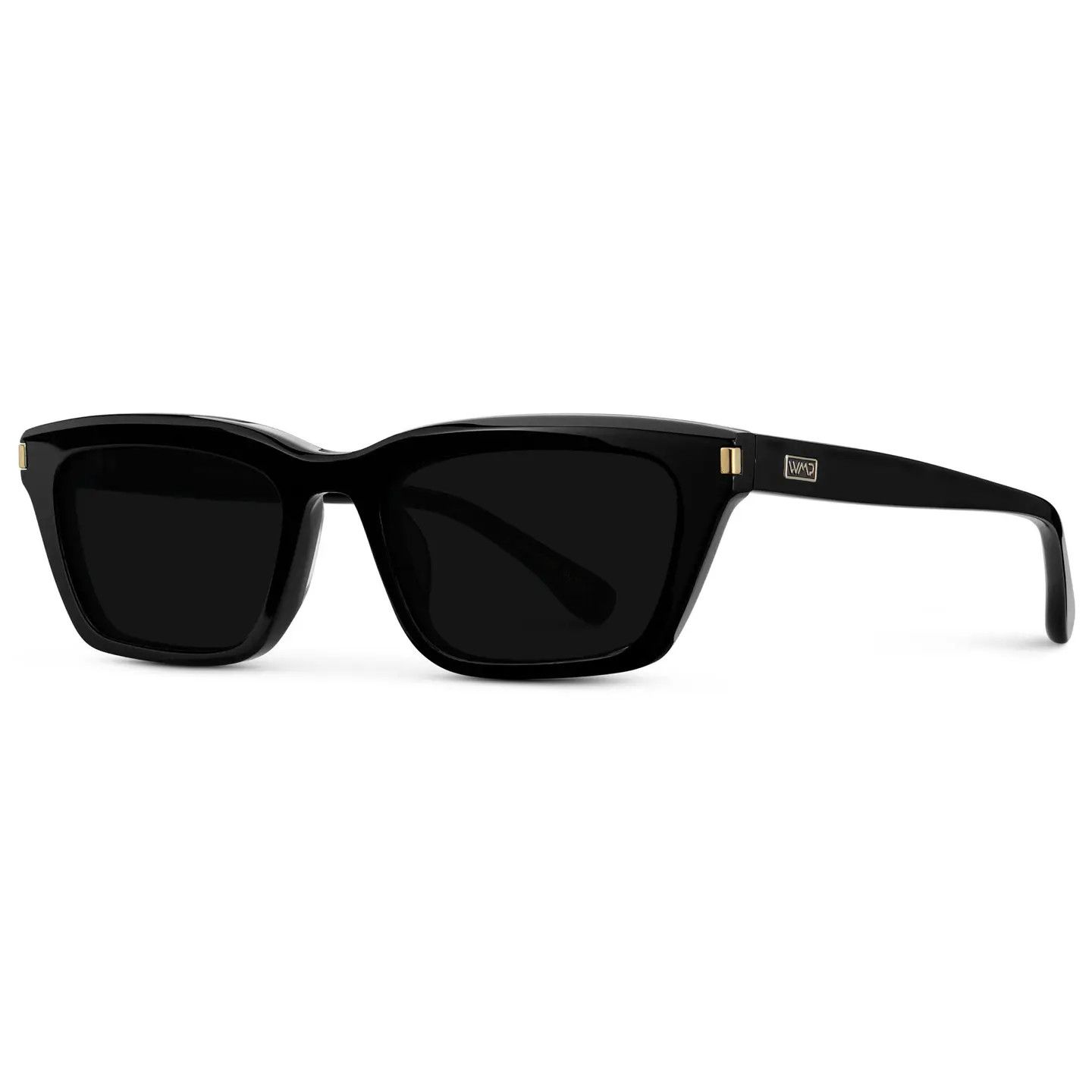 Sienna Cat Eye Polarized - Black - Triple Black Lens