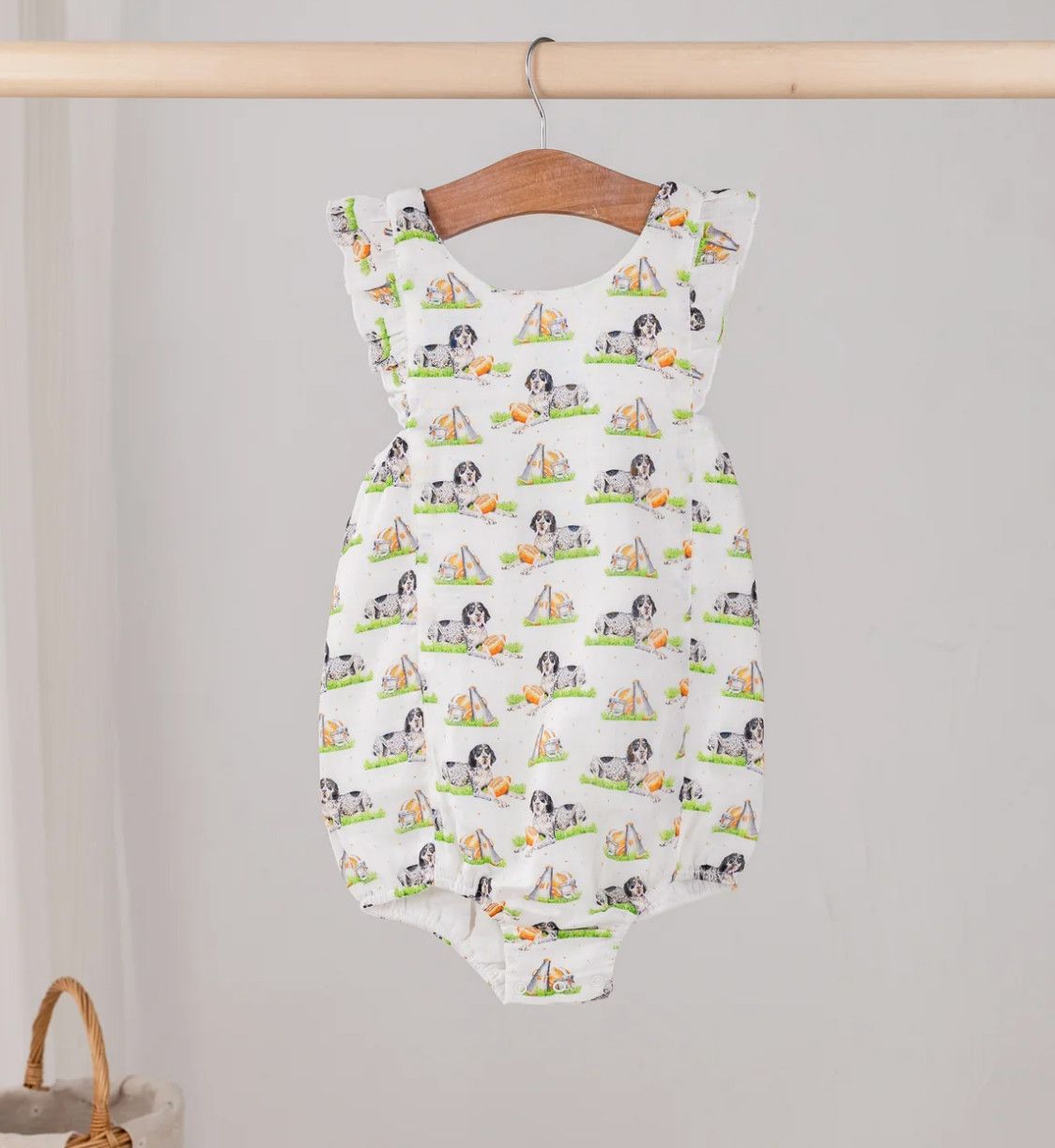  Mascot Mania Muslin Bubble Romper