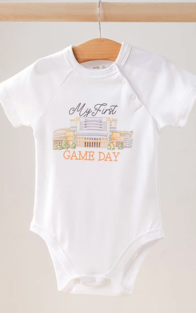 My First Game Day onsie
