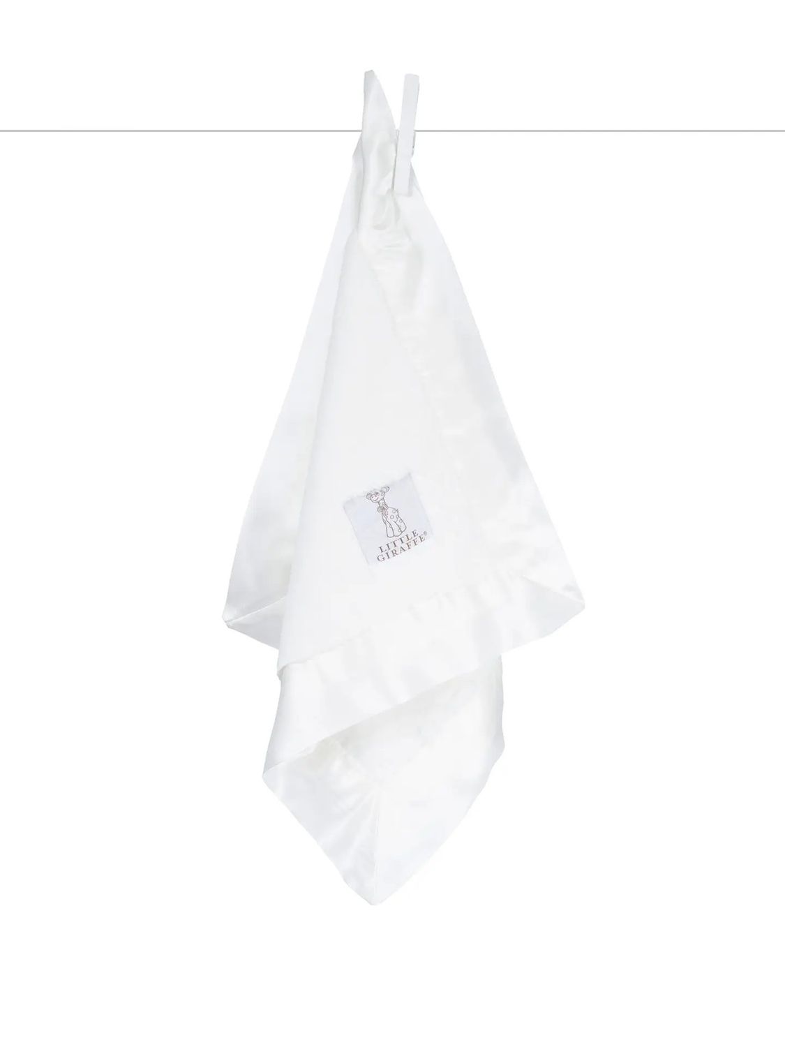 Little Giraffe Cream Luxe Blanky
