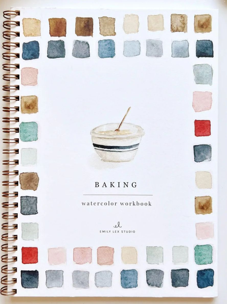 Baking Watercolor Workbook