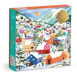 Swiss Alpine Village 1000 Piece Puzzle