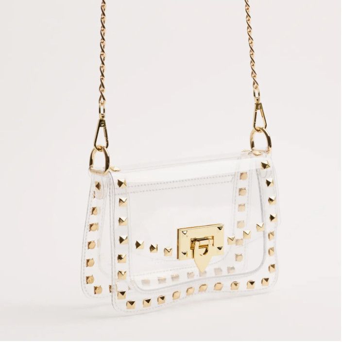 The Jackie Gold Stadium Bag