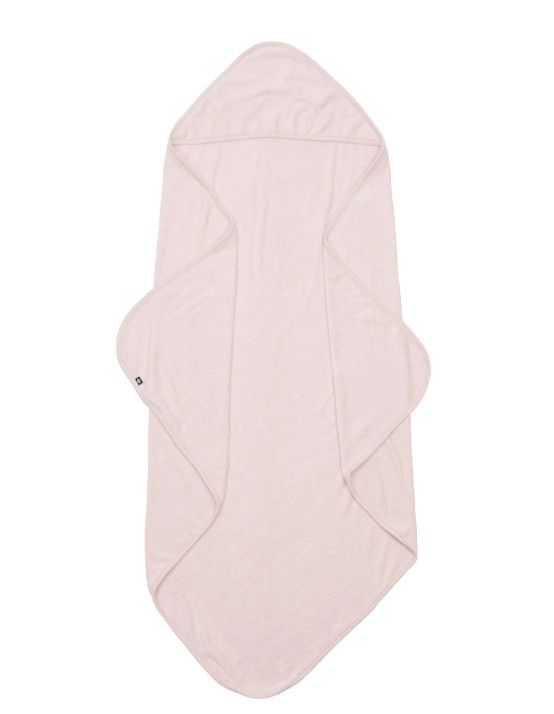 Hooded Bath Towel in Blush- infant