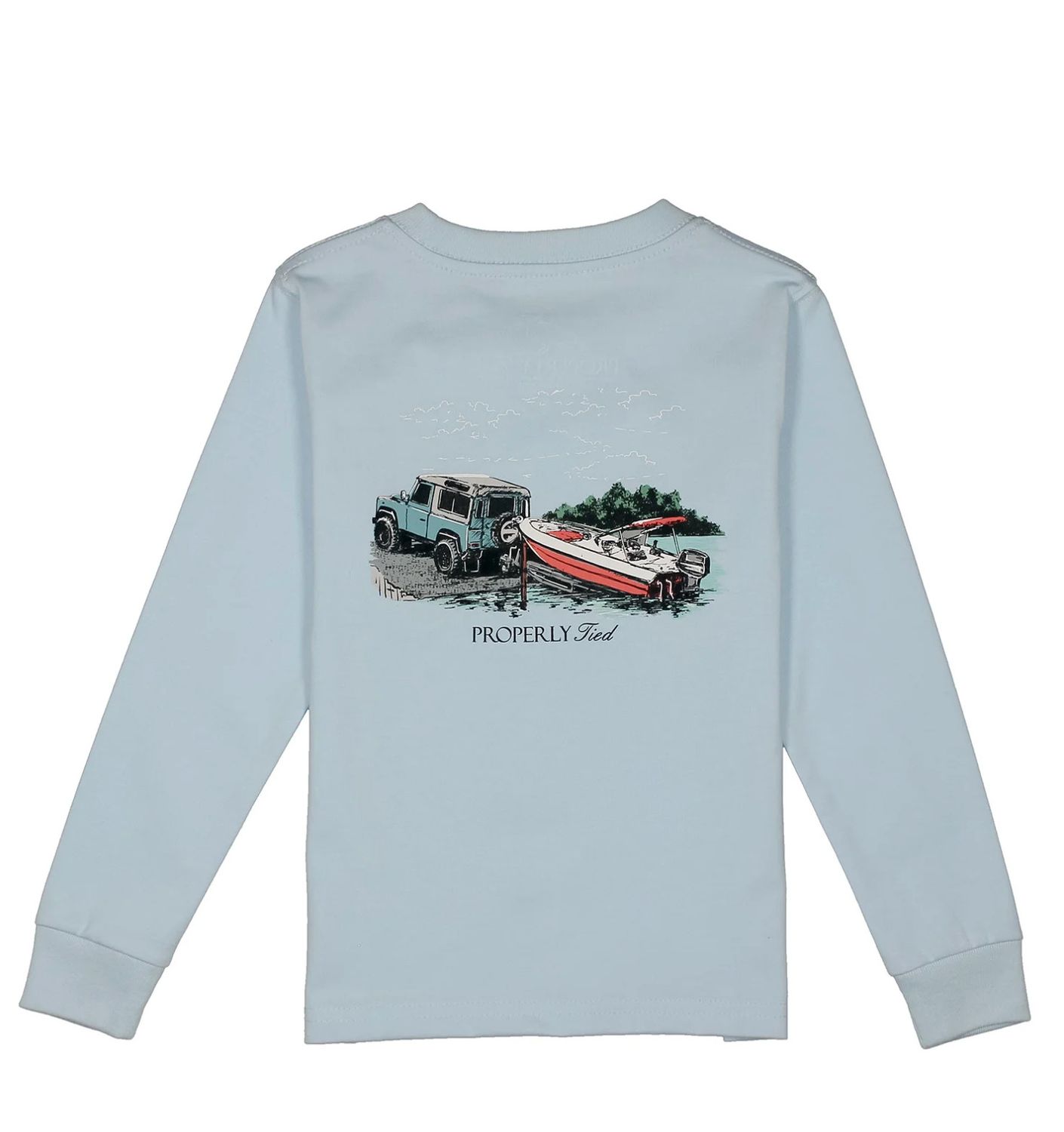 Boys Launch LS - Periwinkle