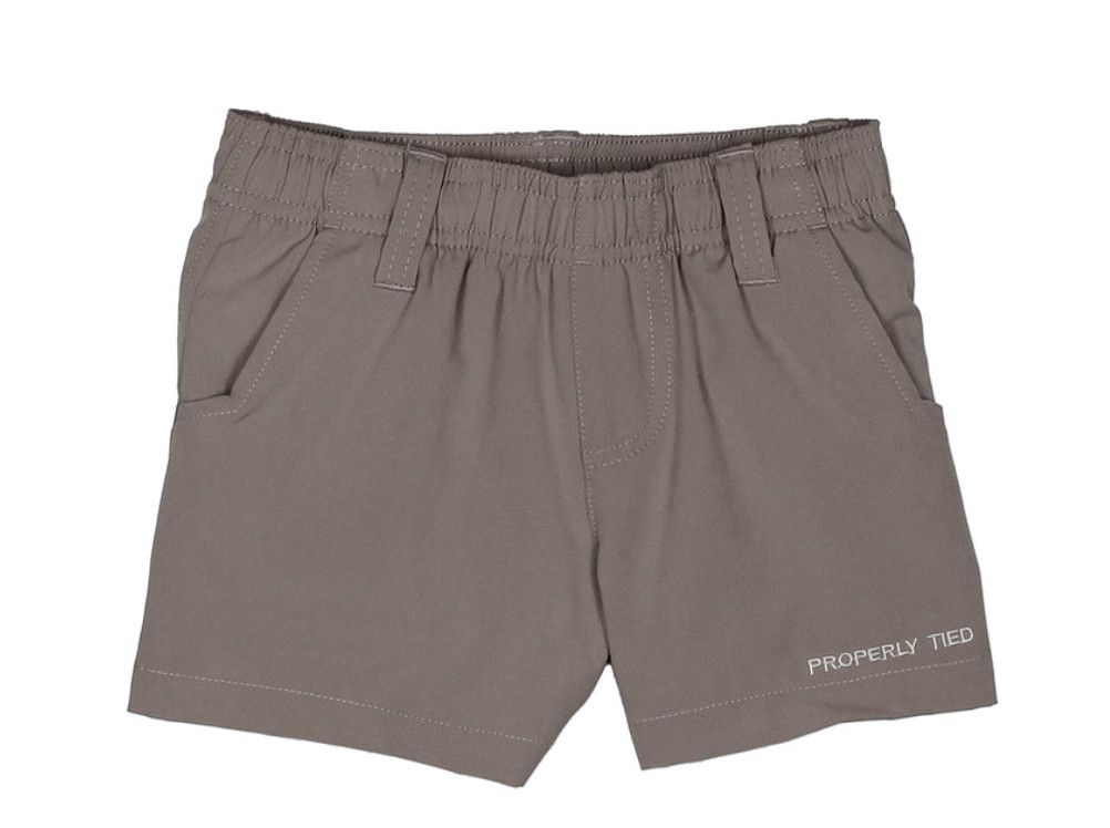 Boys Pintail Short Chrome Grey