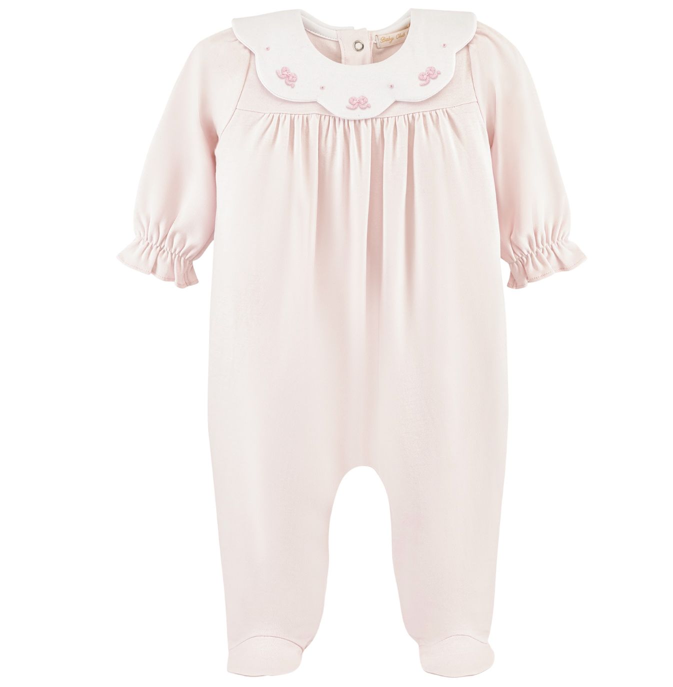 Little Bows Pima Footie
