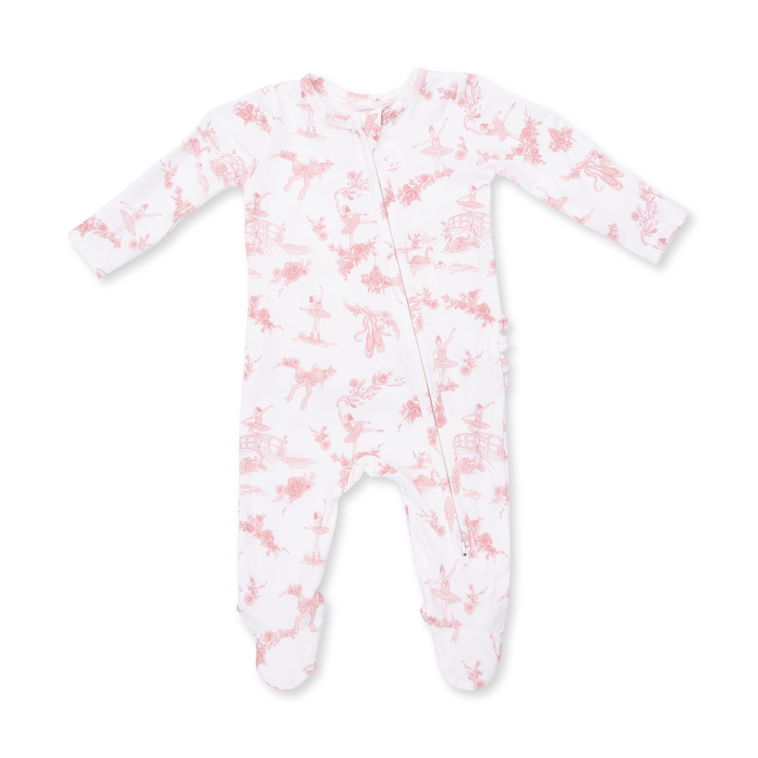 Ballet Toille 2 Way Zipper Footie 