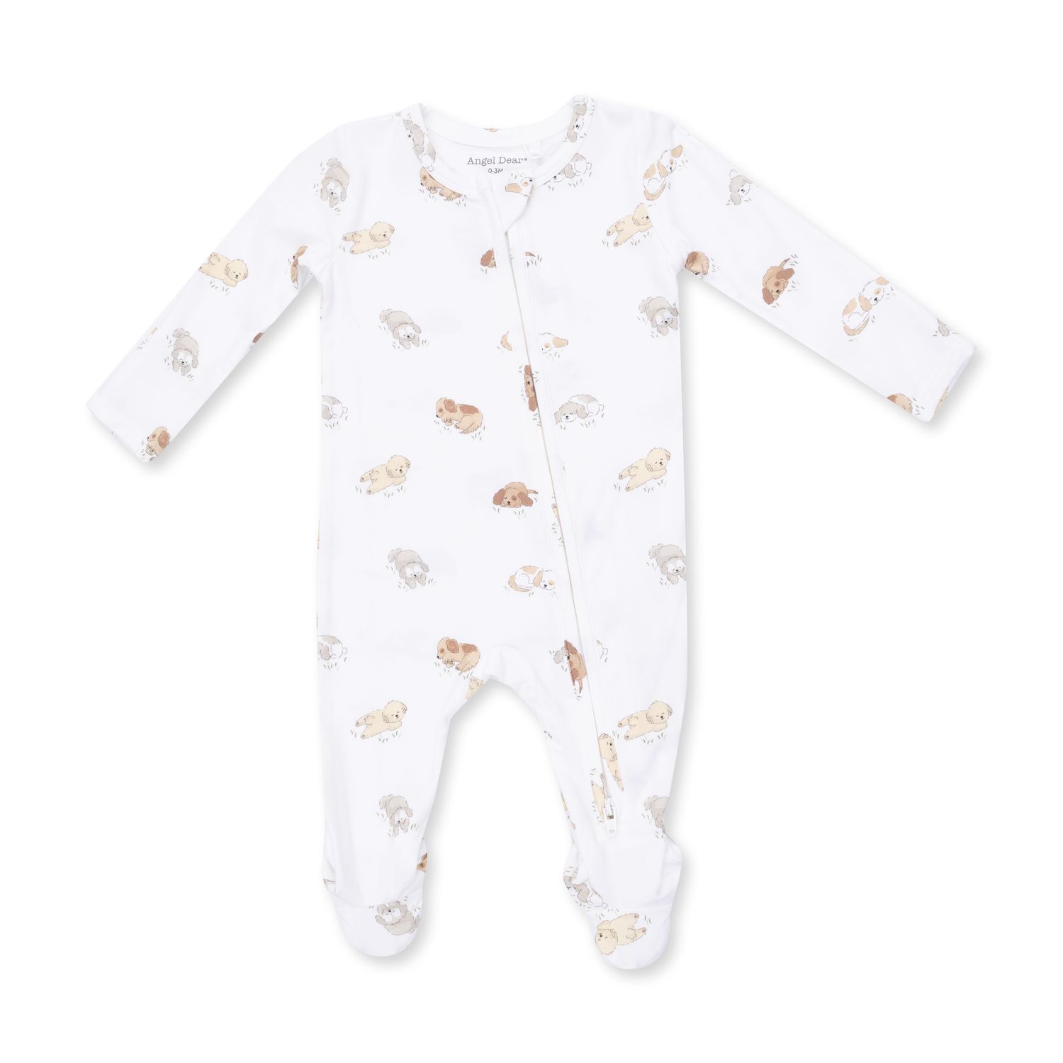 Puppy Snuggle Club 2 Way Zipper Footie 