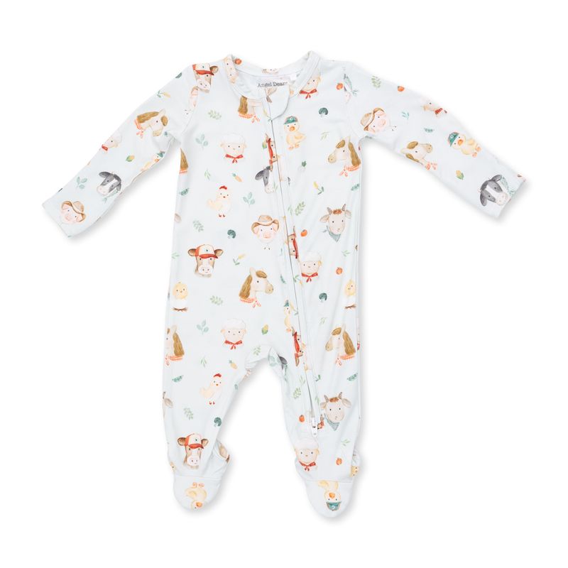 Baby Farm 2 Way Zipper Footie 