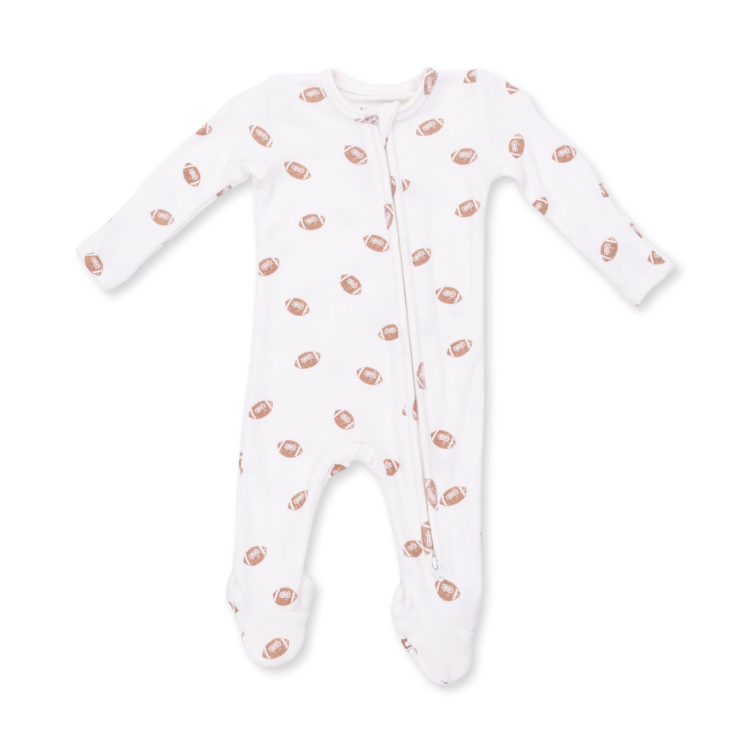 Mini Footballs 2 Way Zipper Footie 