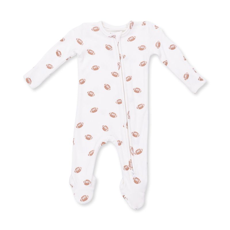 Mini Footballs 2 Way Zipper Footie 