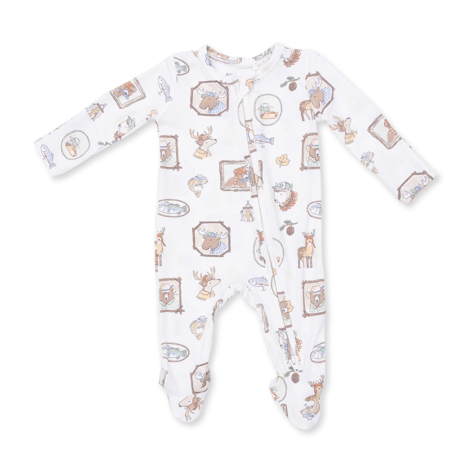 Woodson's Family Cabin 2 Way Zipper Footie 