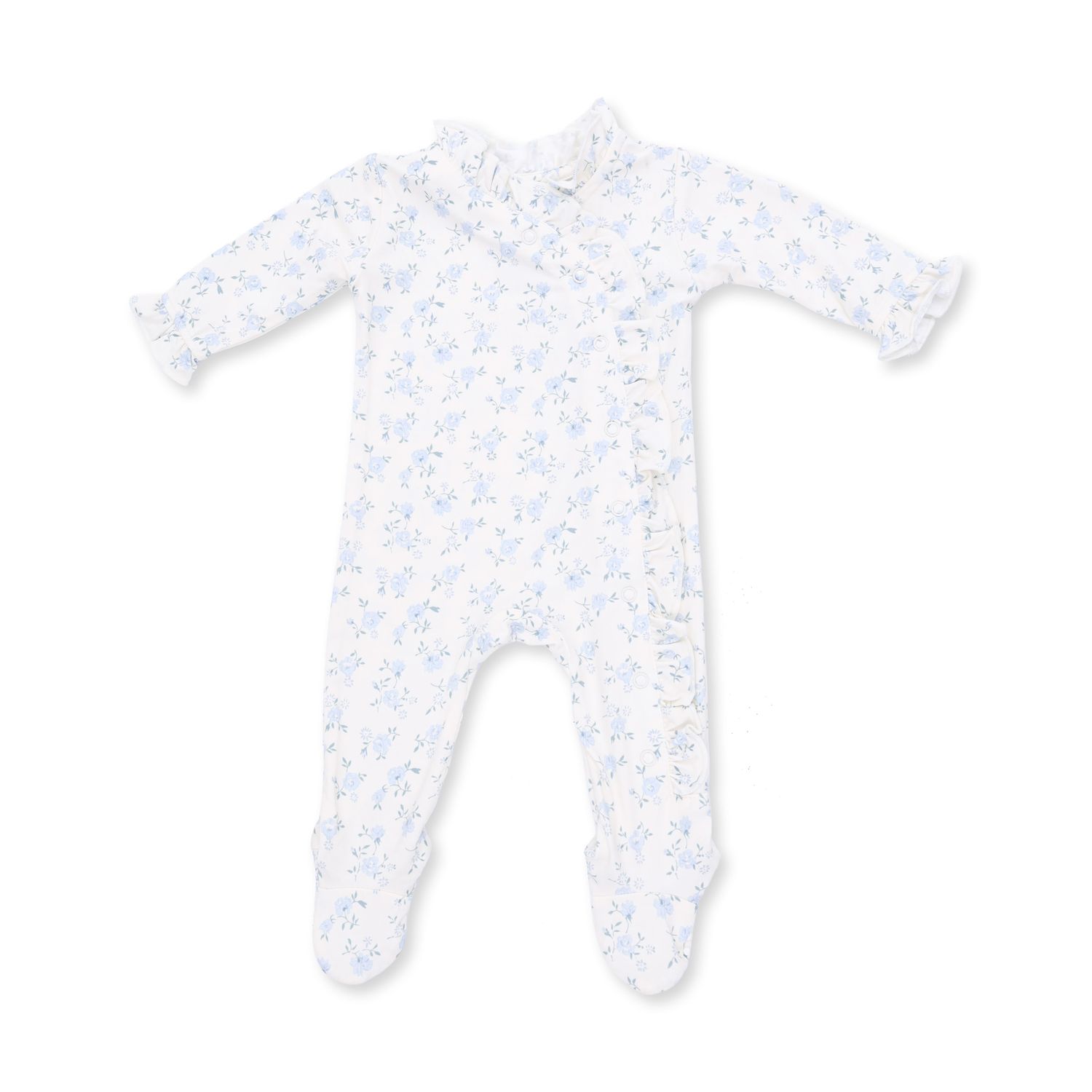Rose Briar Kimono Snap Footie