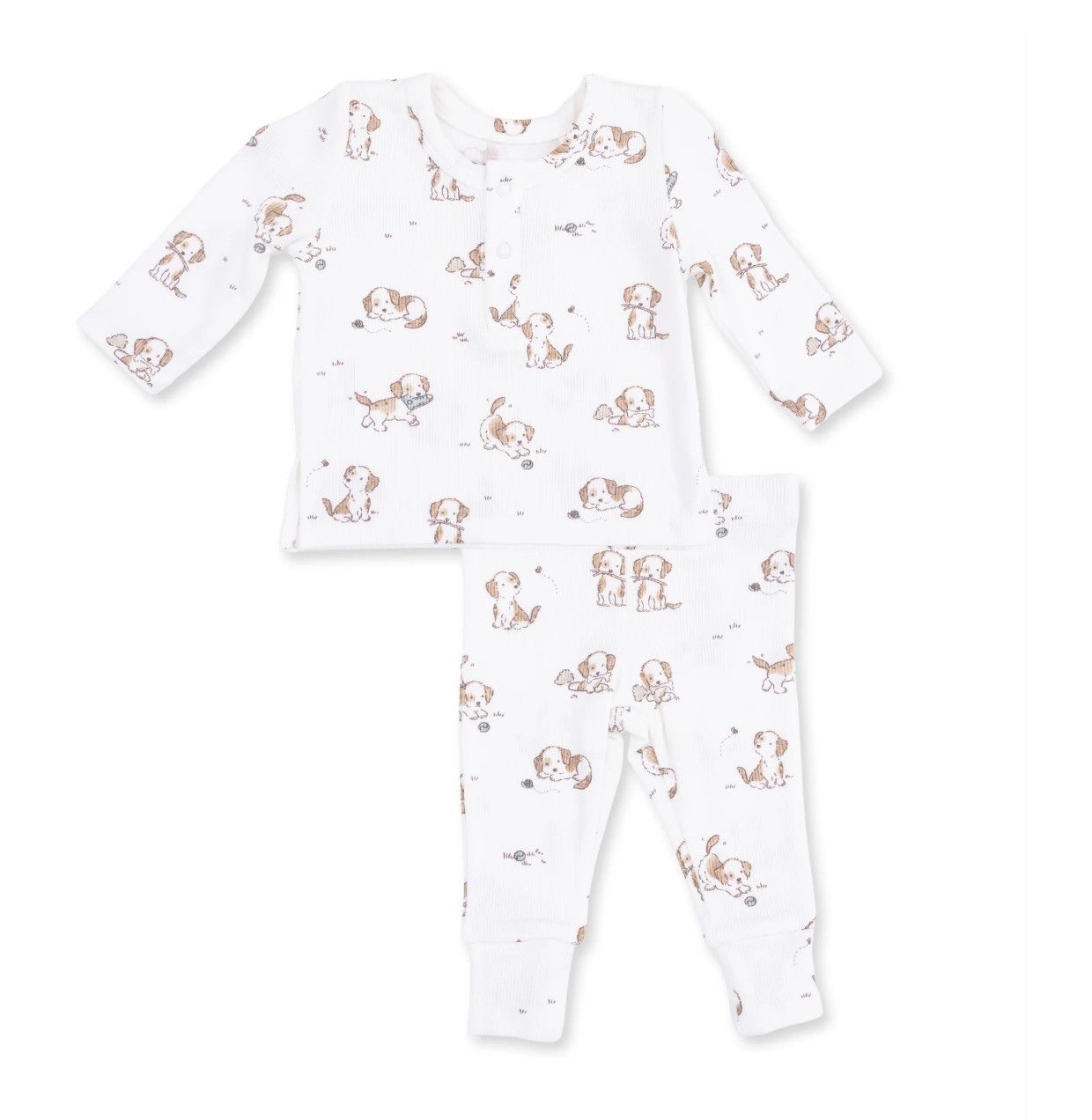 Explorer Puppy Blue - Long Sleeve Henley Play Set