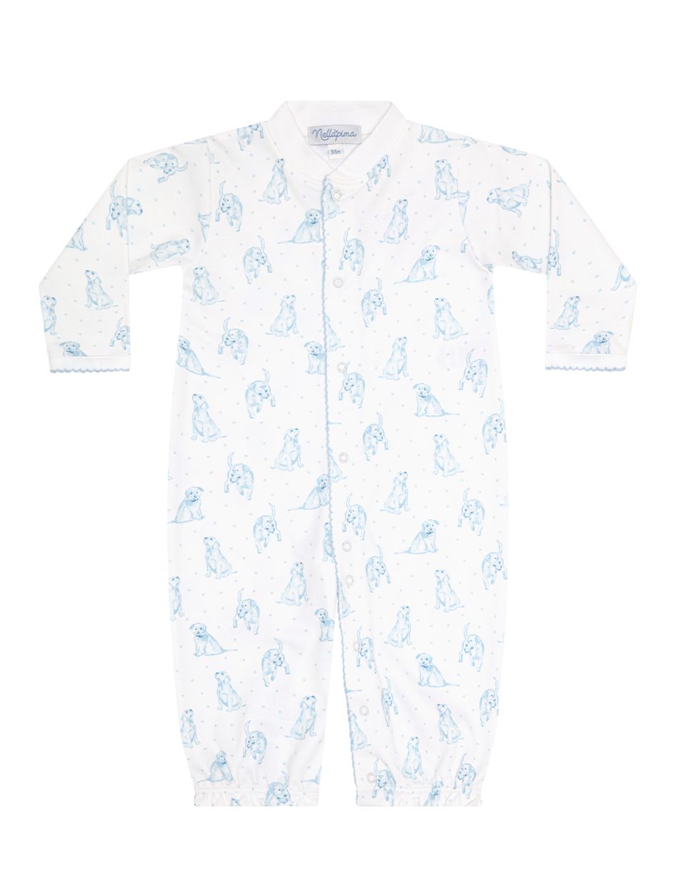 Blue Puppy Love Converter Gown