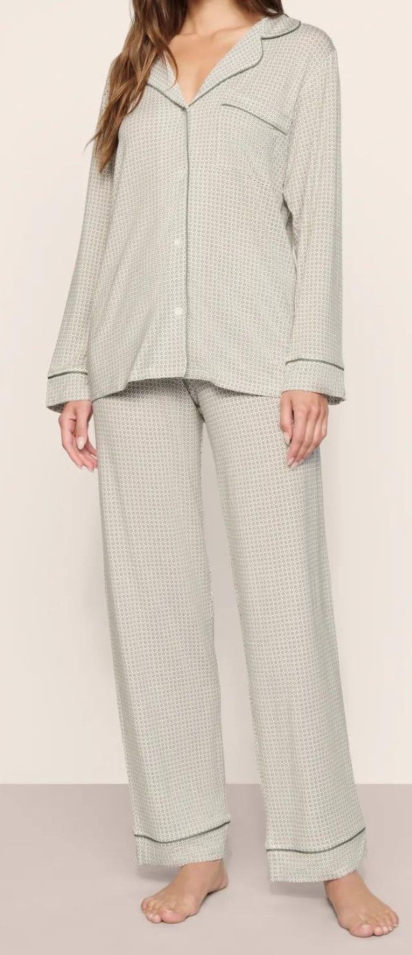 Giselle Printed Long PJ Set
