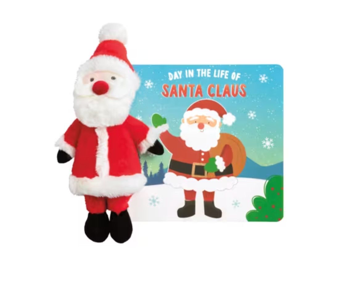 Santa Book w/ Plush