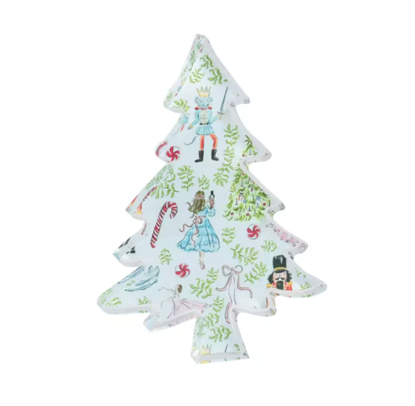 Large Nutcracker Acrylic Tree
