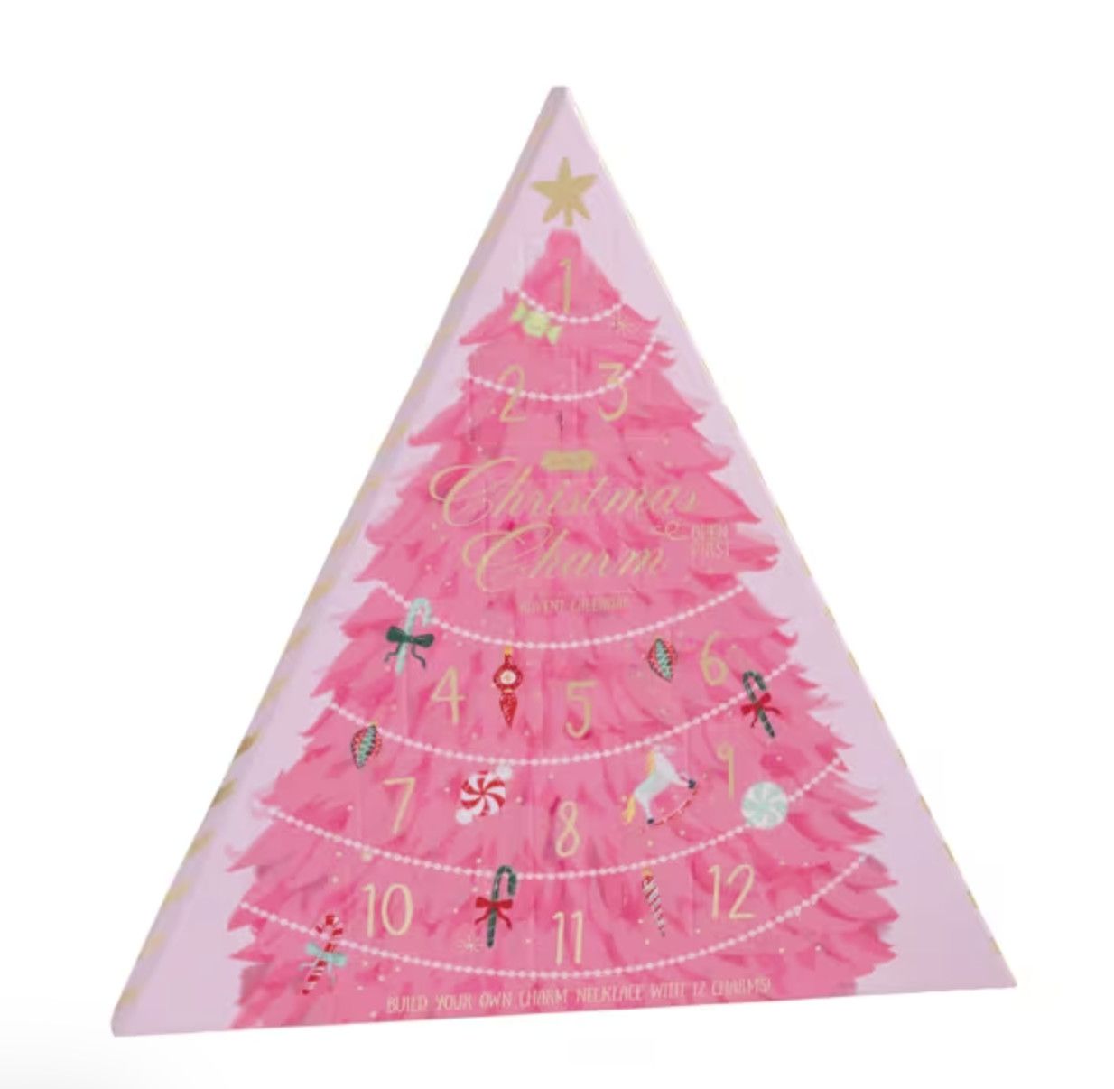 Tree Christmas Charm Advent Calendar Set