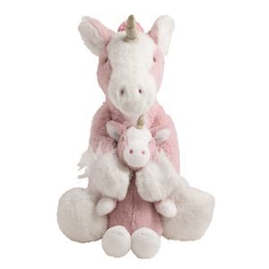 Unicorn Mama &amp; Baby Plush Set