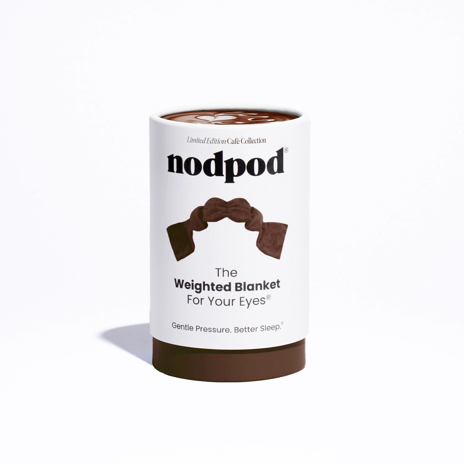 Weighted Sleep Eye Mask - Espresso