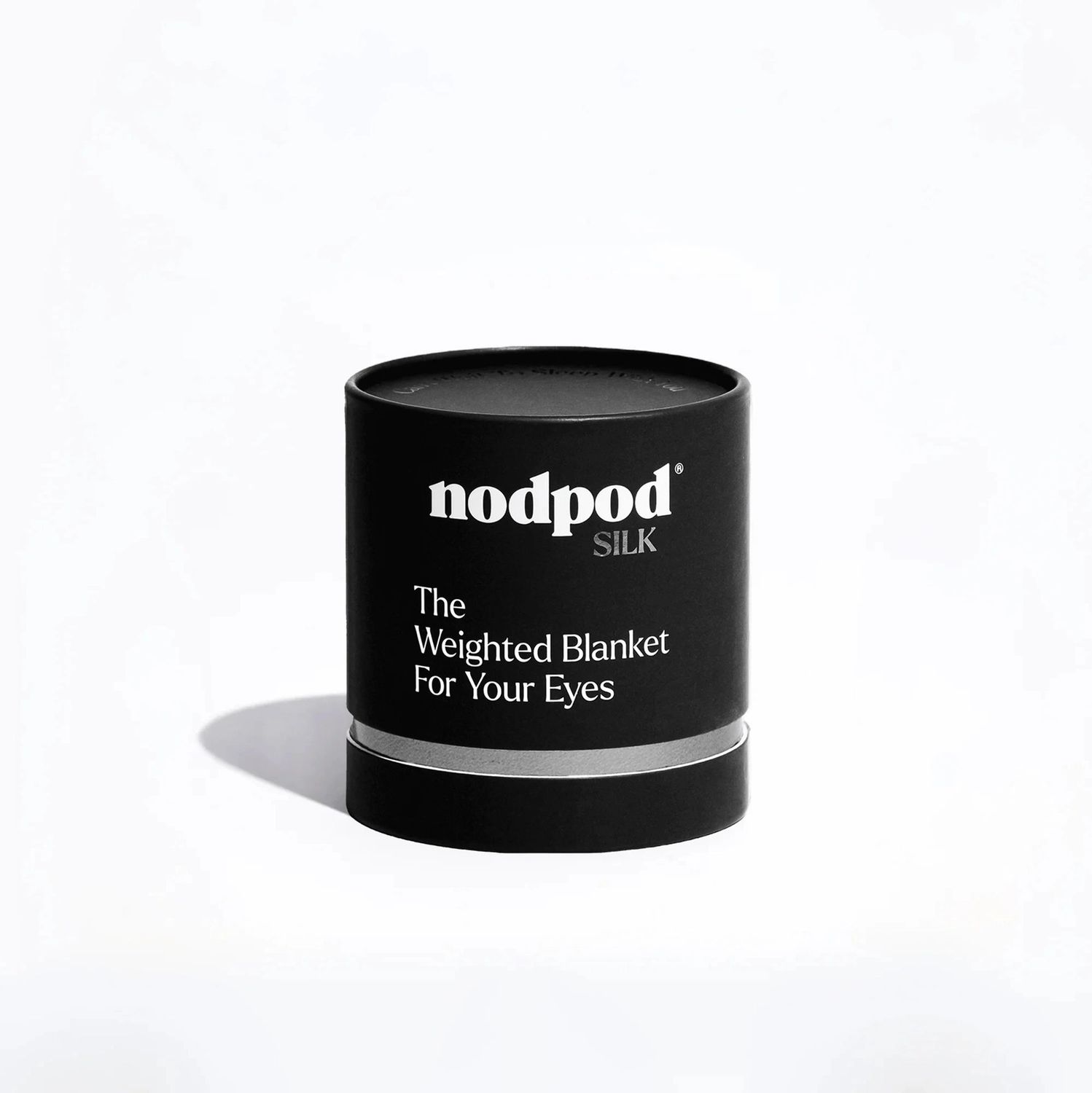 Silk Weighted Sleep Eye Mask- Noir