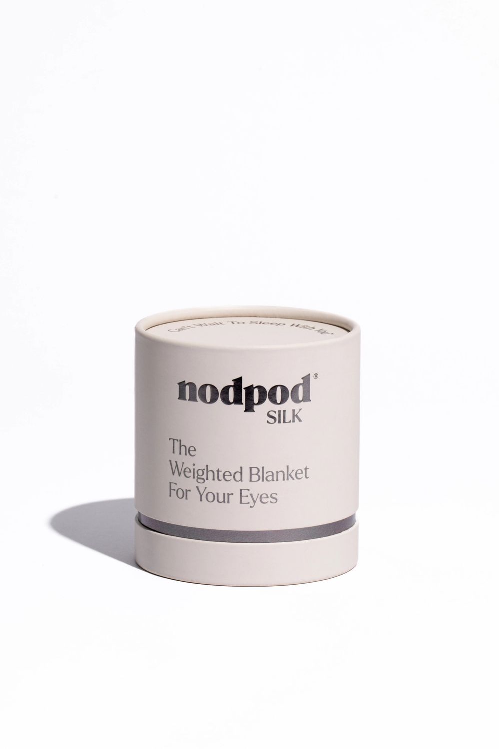 Silk Weighted Sleep Eye Mask- Pearl
