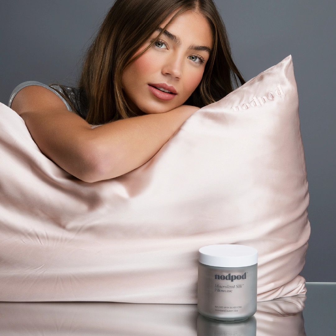 Mineralized Silk Queen Pillowcase - Petal
