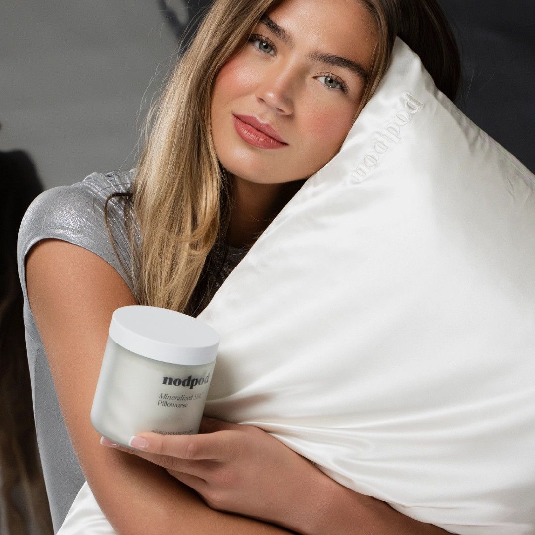 Mineralized Silk Queen Pillowcase - Pearl