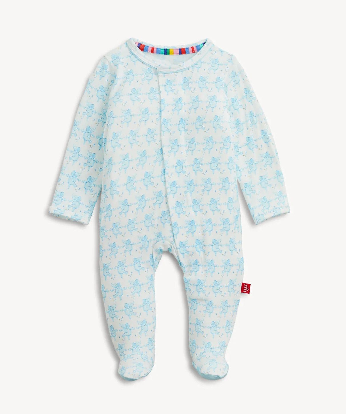 Trunkettes Blue Modal Fit Right Magnetic Footie