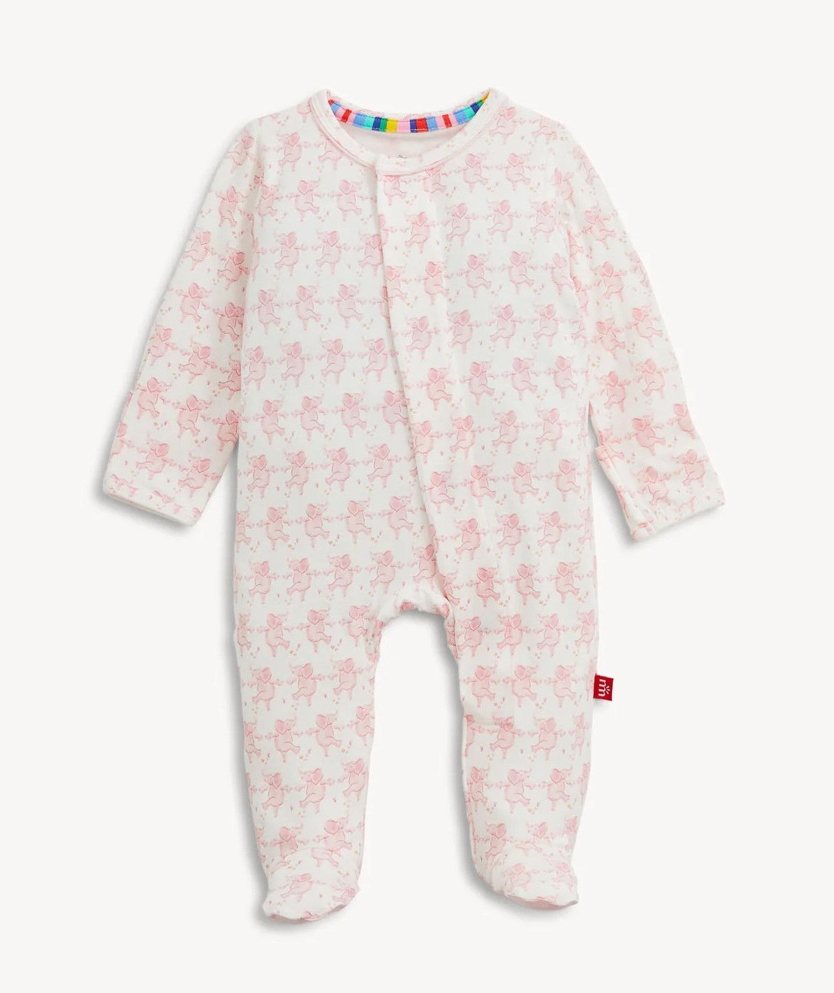 Trunkettes Pinks Modal Fit Right Magnetic Footie